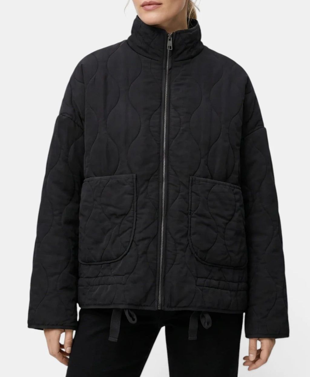 Mirelle | Women's Quilted High Collar Jacket