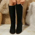 Seraphina | Women's Wide-Calf Knee-High Boots with Comfortable Tall Shaft
