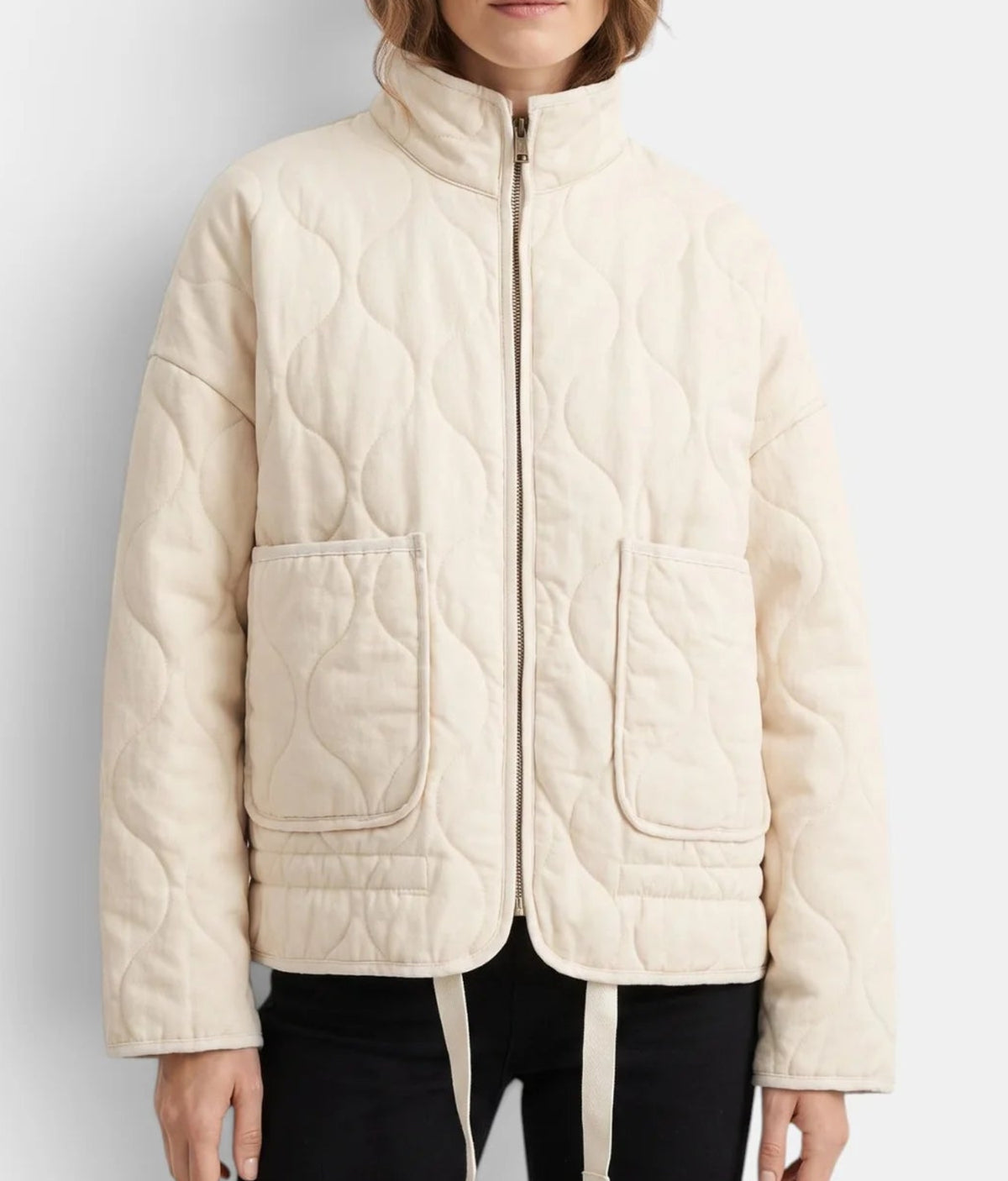 Mirelle | Women's Quilted High Collar Jacket