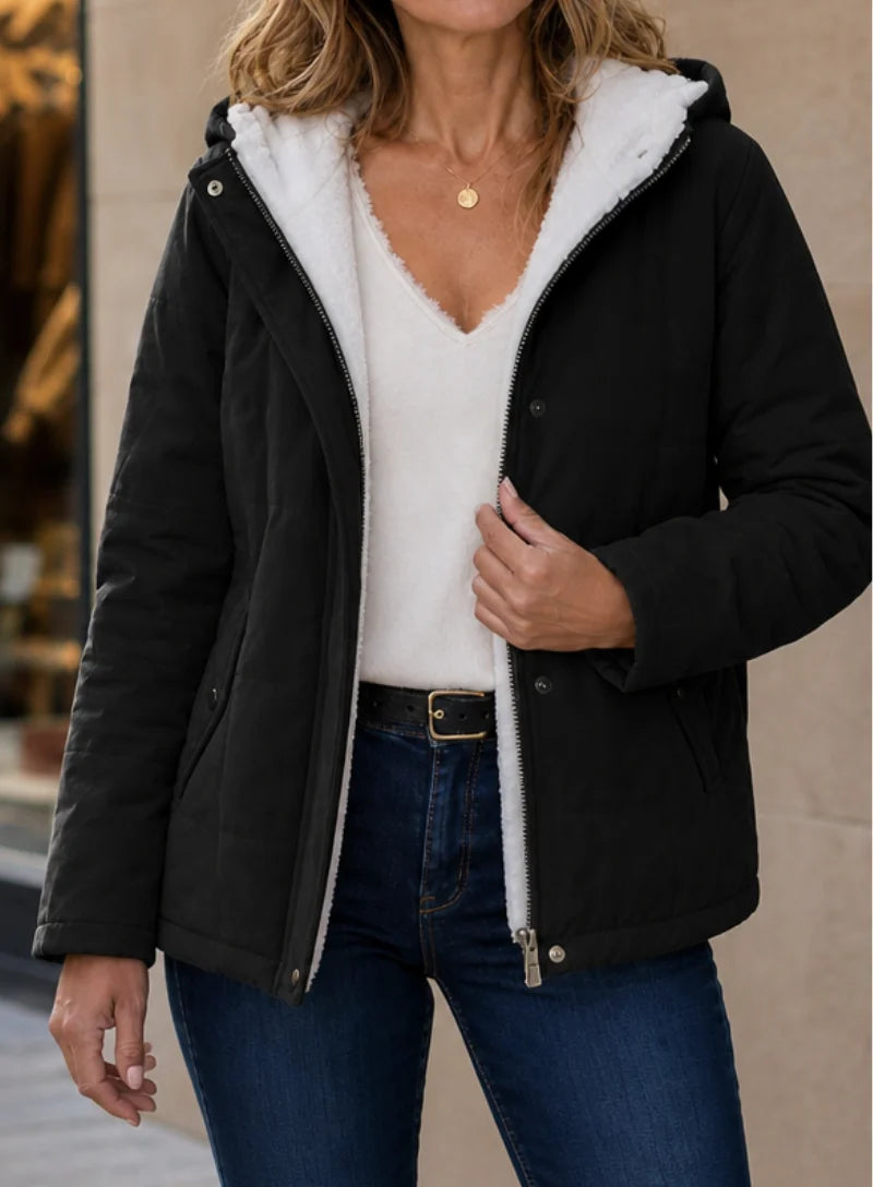 Marielle | Women's Sherpa-Lined Quilted Jacket