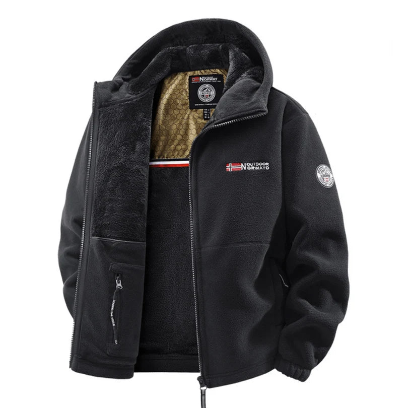 Thorne | Insulated Fleece Bomber Jacket