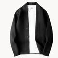 Soren | Men’s Textured Knit Classic Fit Cardigan with Two-Button Front