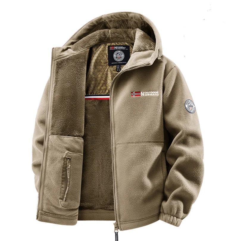 Thorne | Insulated Fleece Bomber Jacket