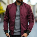 Brock | Ribbed Bomber Jacket