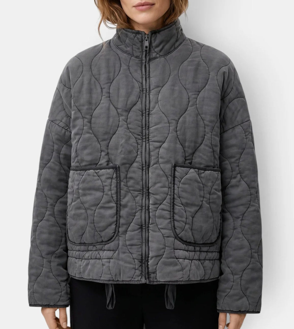 Mirelle | Women's Quilted High Collar Jacket