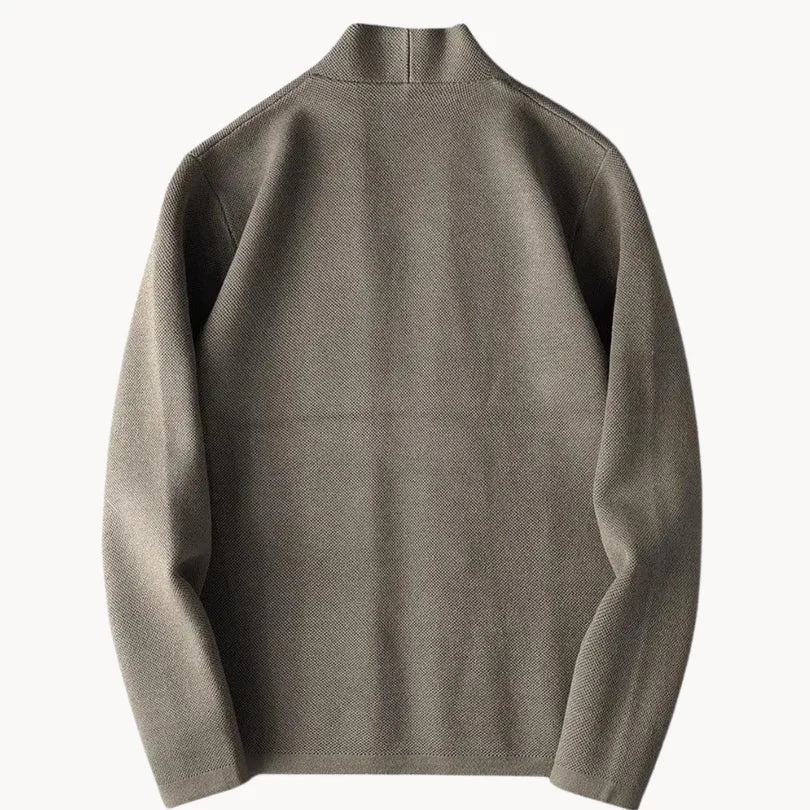 Soren | Men’s Textured Knit Classic Fit Cardigan with Two-Button Front