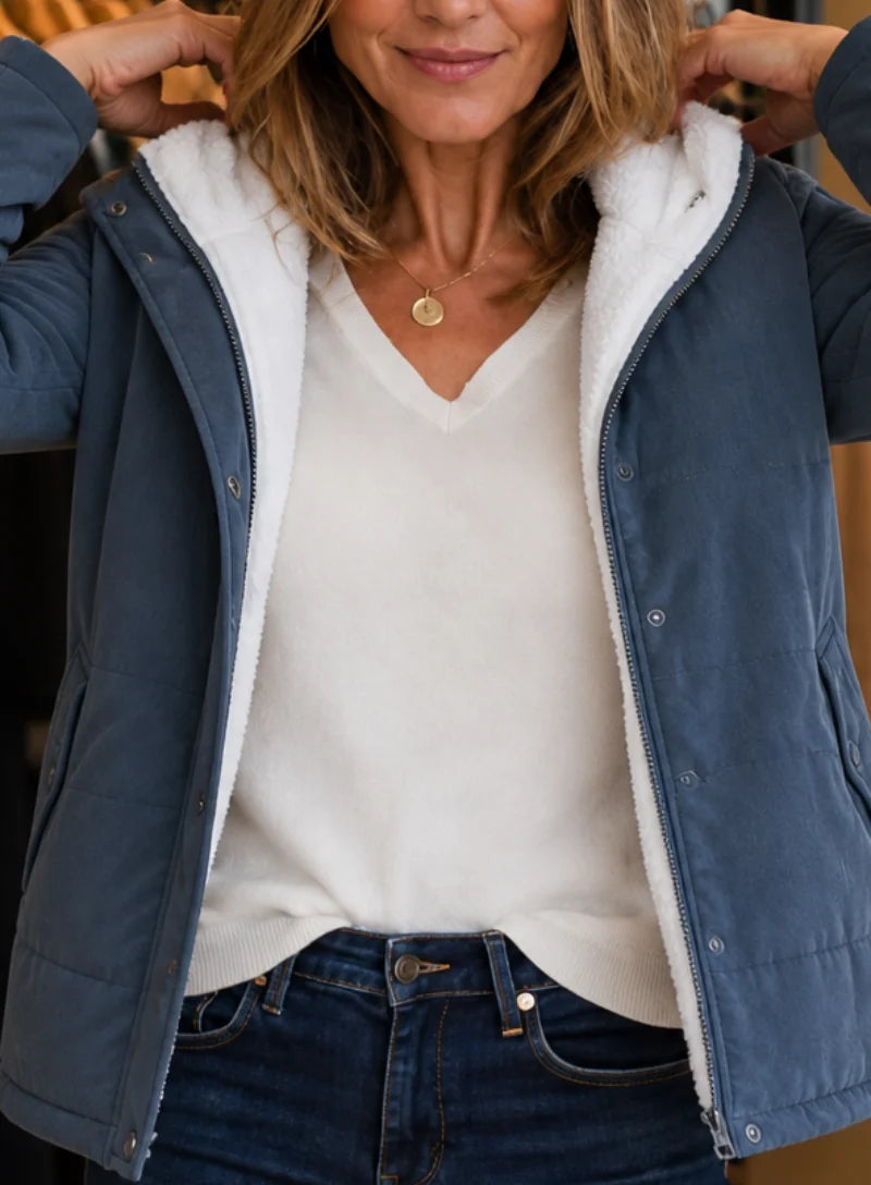 Marielle | Women's Sherpa-Lined Quilted Jacket