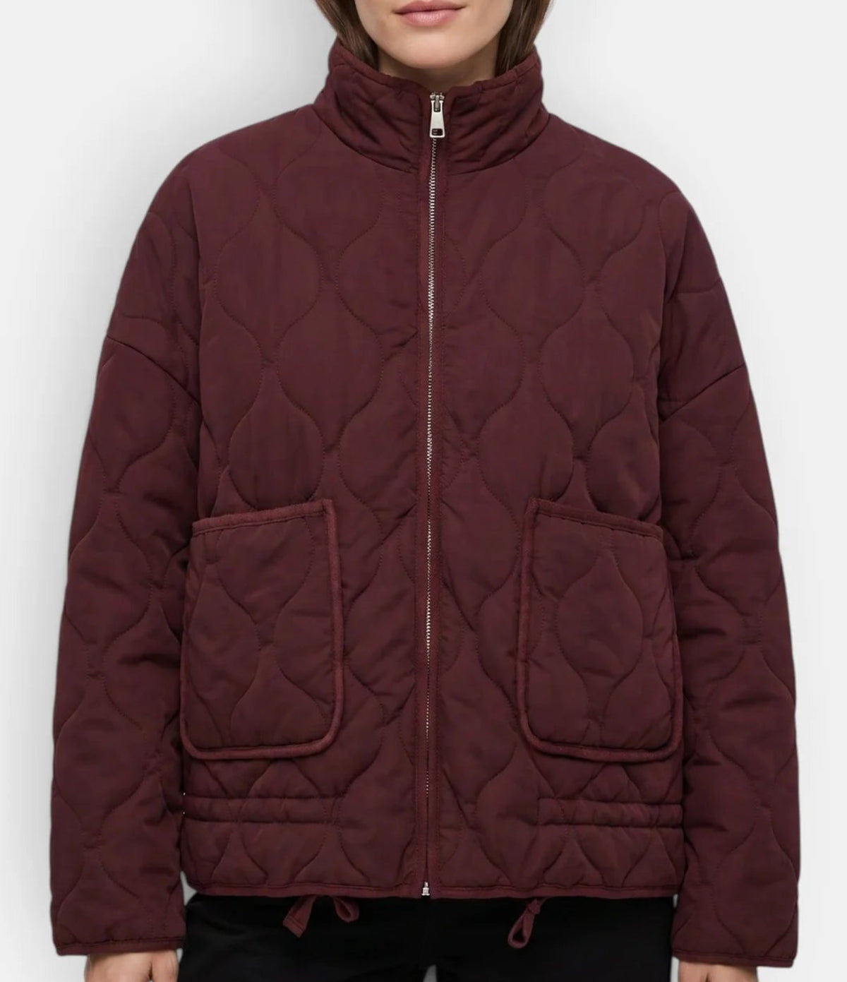 Mirelle | Women's Quilted High Collar Jacket