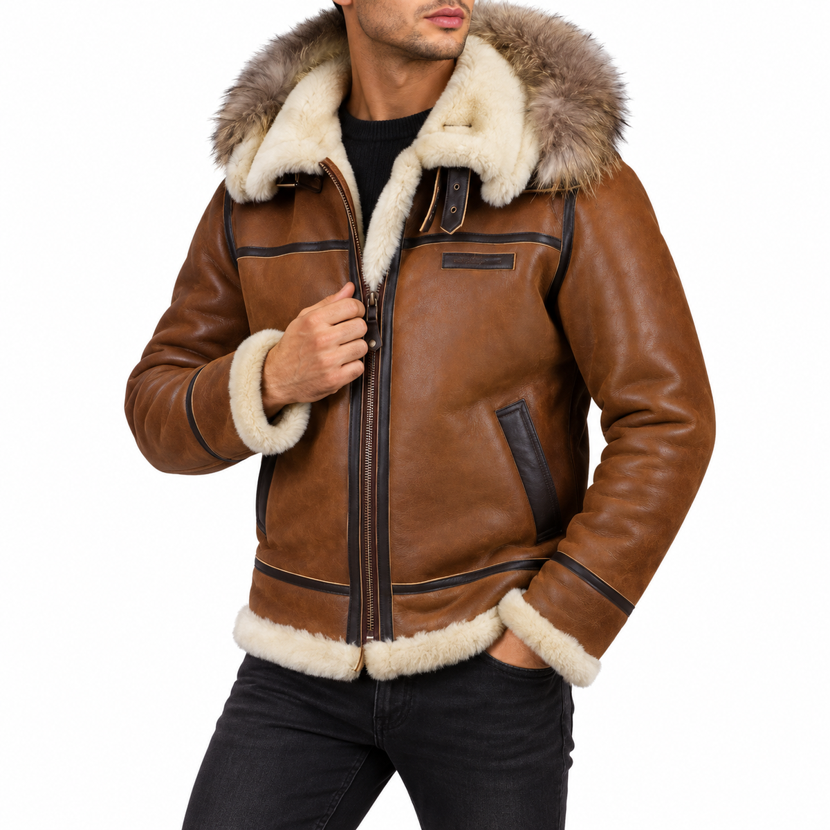 Gideon | Aviator Bomber Jacket