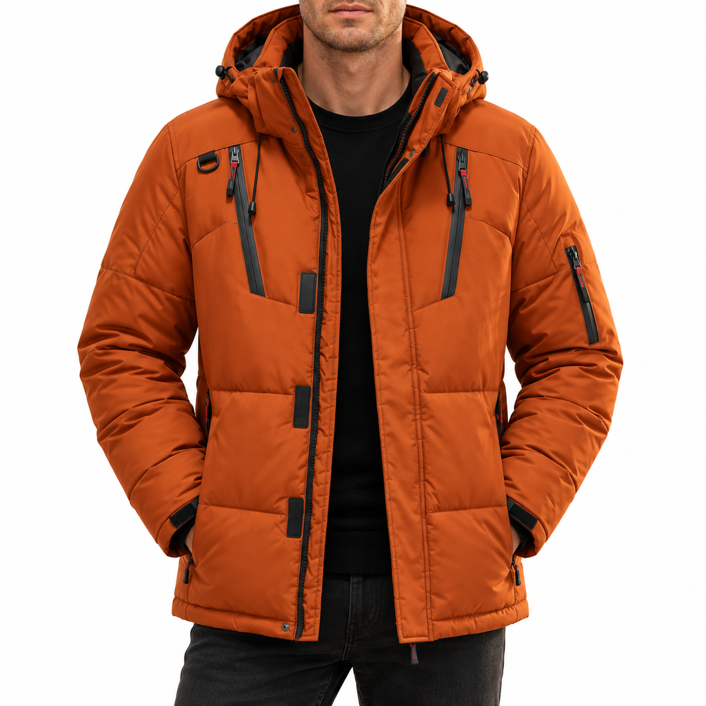 Caspian | Hooded Down Puffer Jacket
