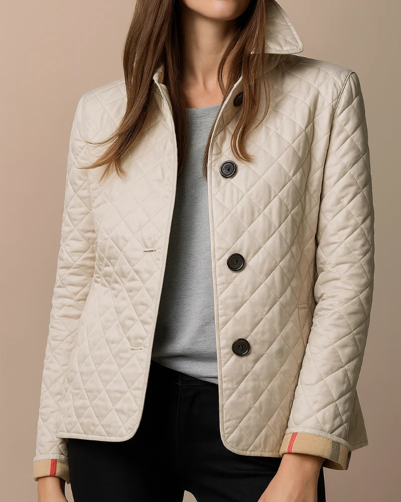 Vianne | Diamond Quilted Jacket
