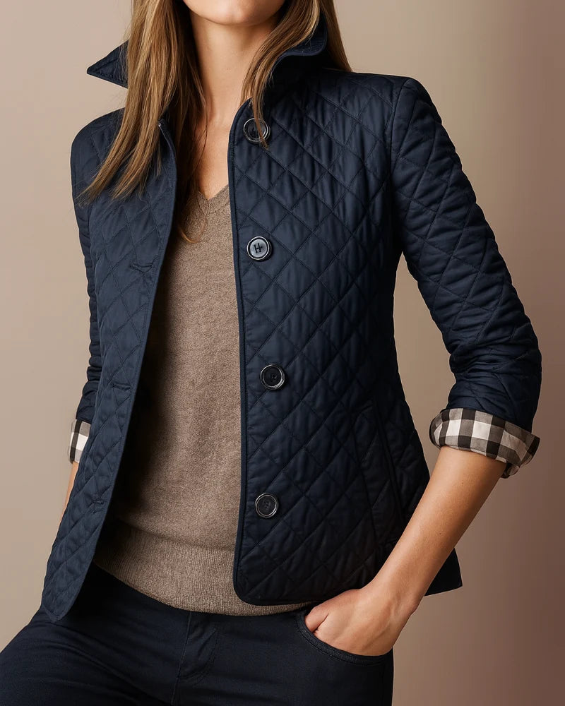 Vianne | Diamond Quilted Jacket