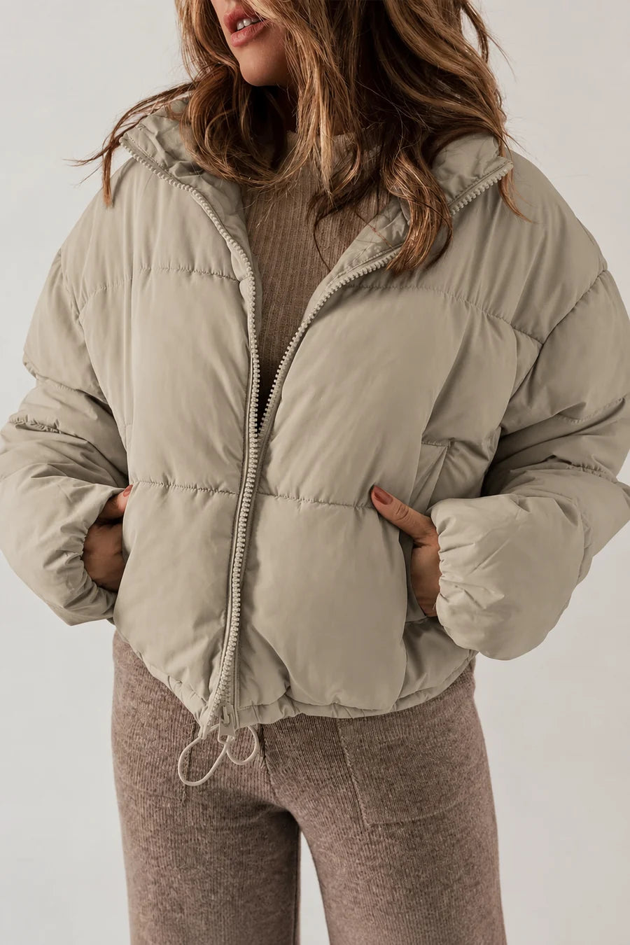 Nerisse | Cropped Puffer Jacket