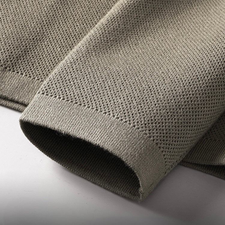 Soren | Men’s Textured Knit Classic Fit Cardigan with Two-Button Front