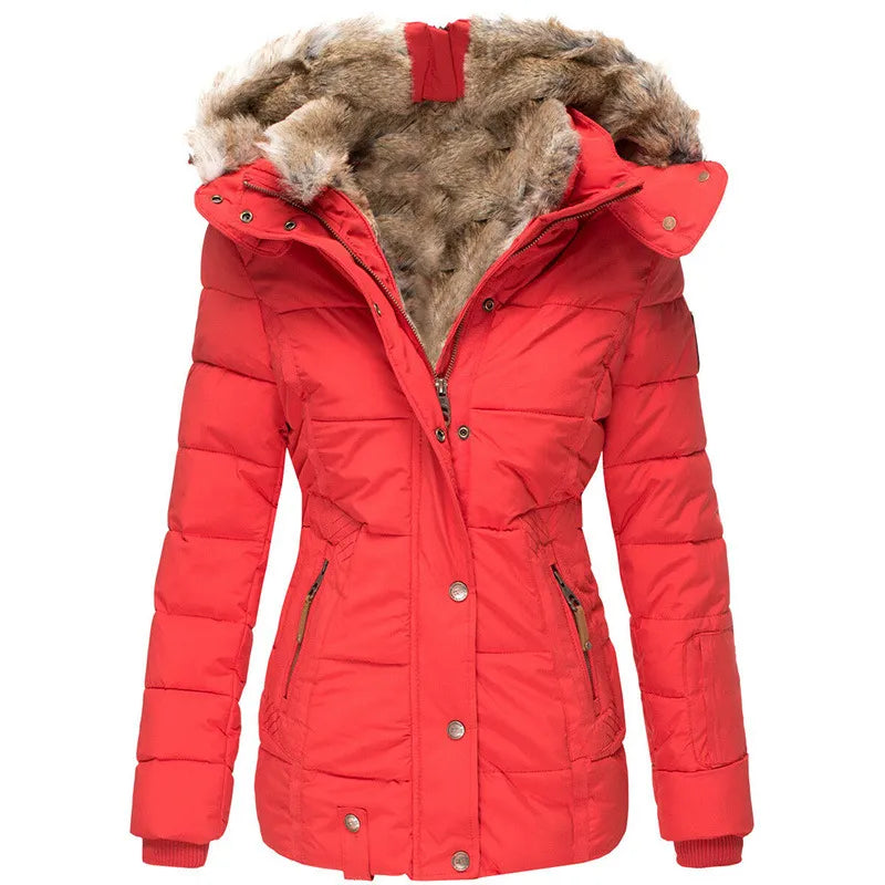 Coralie | Fur-Lined Hooded Puffer Jacket