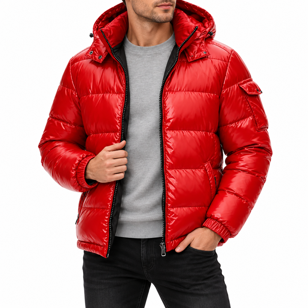 Tobias | Hooded Quilted Puffer Jacket