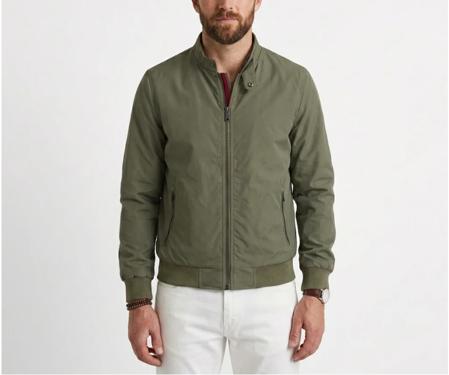 Arden | Men’s Lightweight Zip Summer Jacket with Breathable Regular Fit