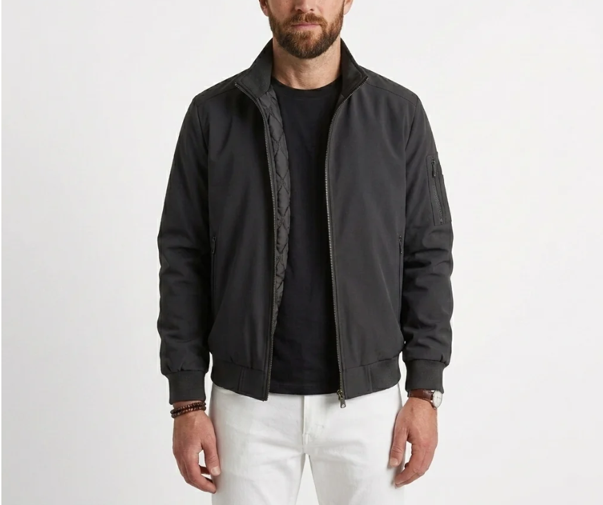 Elias | Men’s Waterproof Lightweight Rain Jacket with Regular Fit