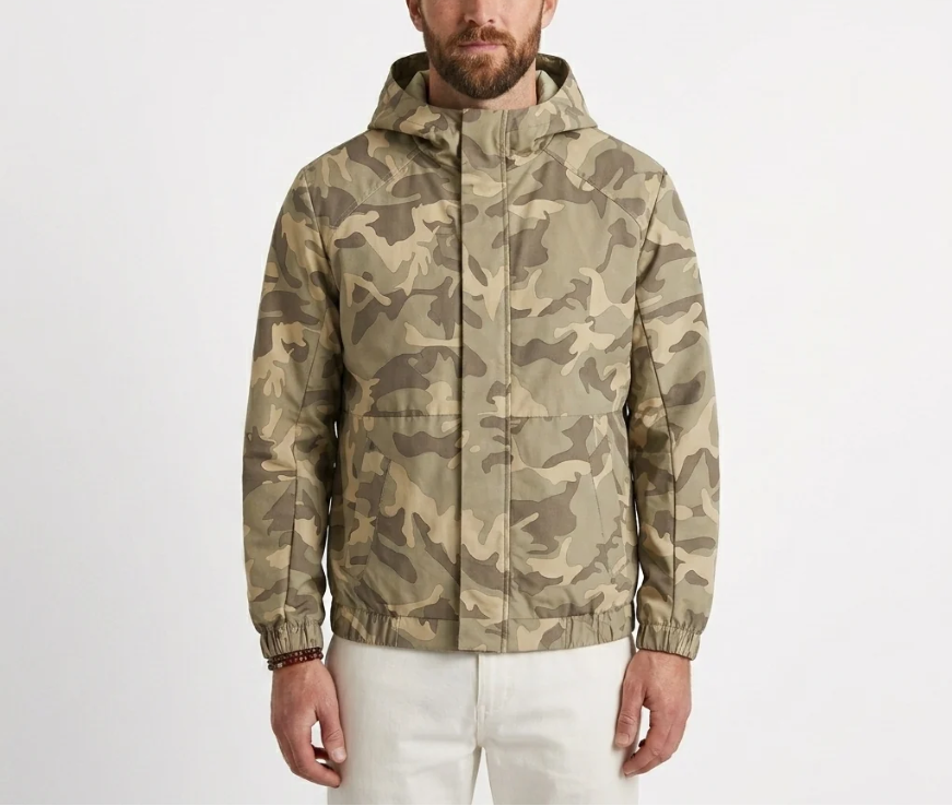 Calder | Men’s Waterproof Hooded Utility Jacket with Relaxed Fit
