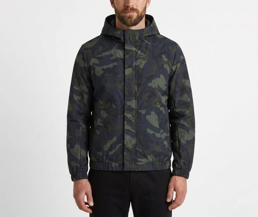 Calder | Men’s Waterproof Hooded Utility Jacket with Relaxed Fit