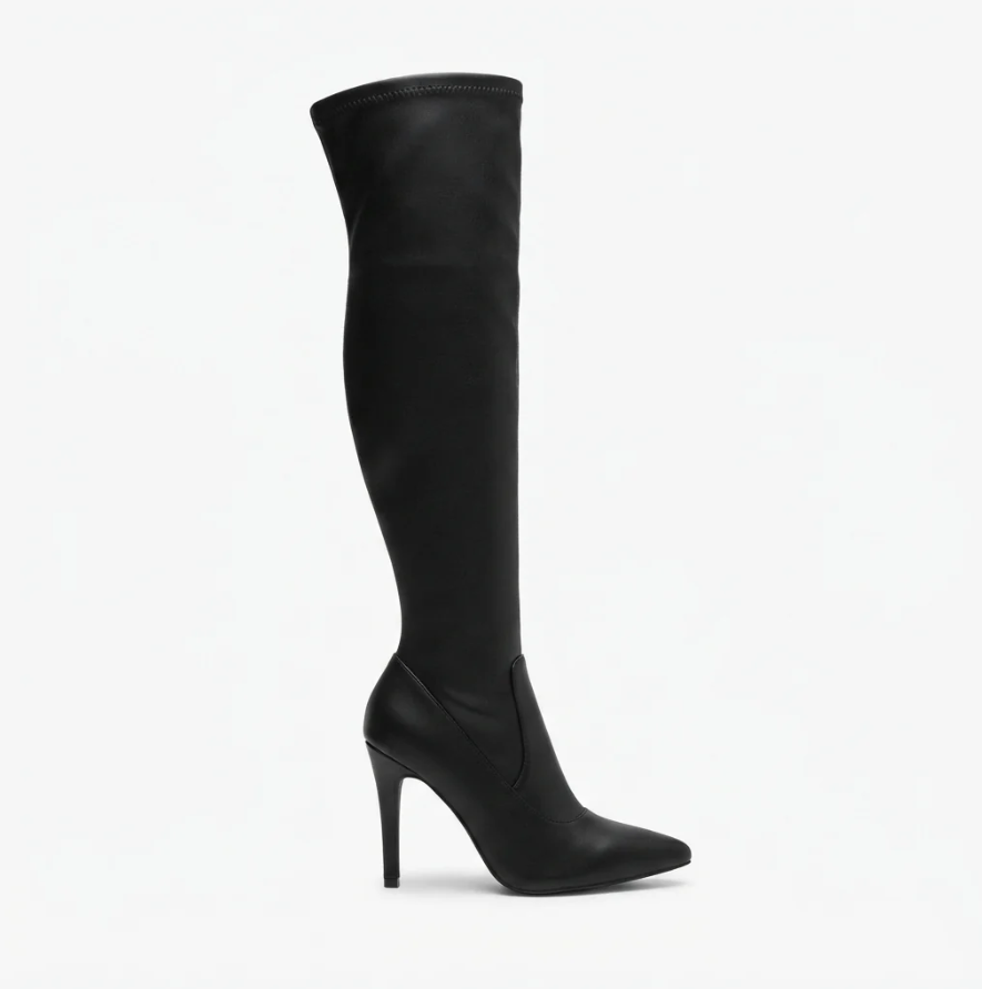 Vivienne | Women’s Over-the-Knee Pointed Toe Boots with Stiletto Heel