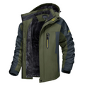 Ronan | Insulated Hooded Outdoor Jacket with Zip Pockets & Warm Lining