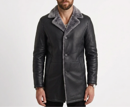 Alton | Men's Sherpa-Lined Long Jacket