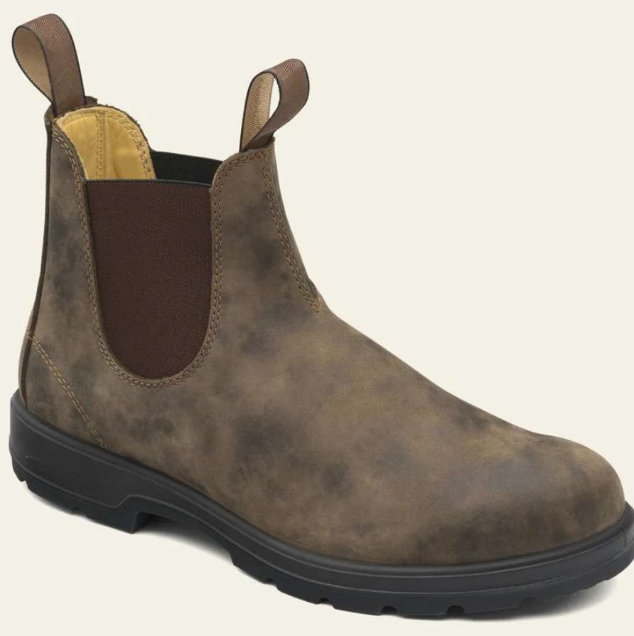 Callum | Men’s Slip-On Ankle Boots with Elastic Side Panels & Deep Tread Sole