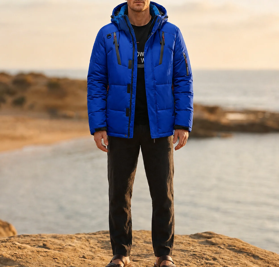 Caspian | Hooded Down Puffer Jacket