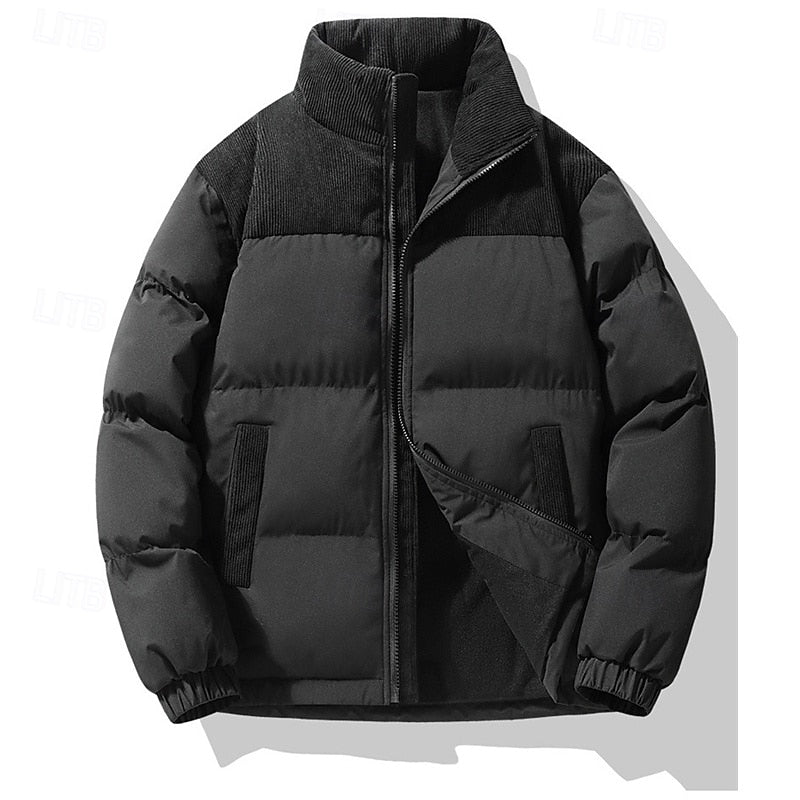 Evren | Stand-Collar Puffer Jacket
