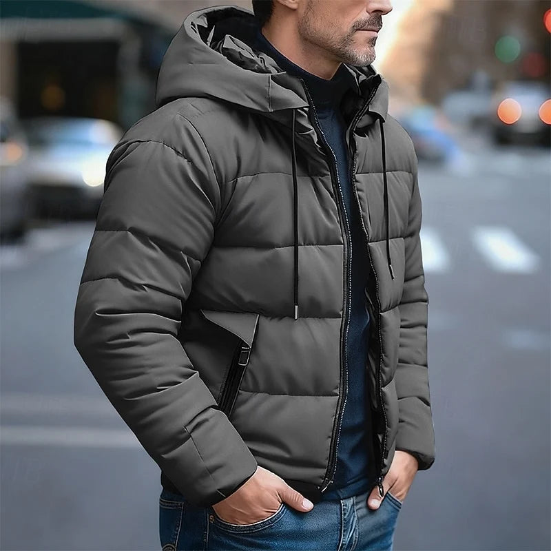 Bastian | Hooded Quilted Puffer Jacket