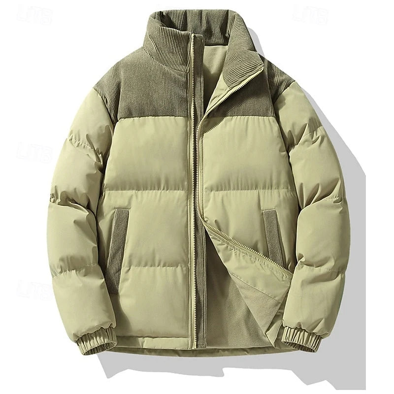 Evren | Stand-Collar Puffer Jacket