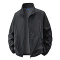 Mike | Men's Lightweight Collared Zip Jacket with Breathable Everyday Fit
