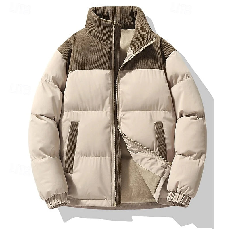 Evren | Stand-Collar Puffer Jacket