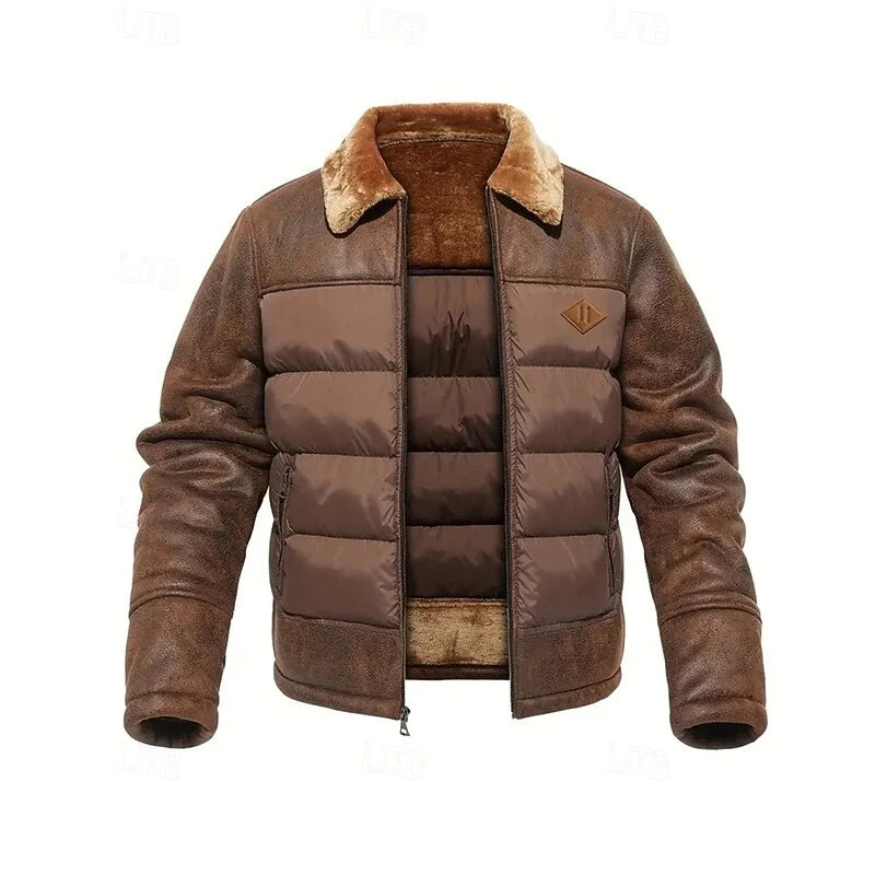 Garran | Fur-Collar Quilted Puffer Jacket