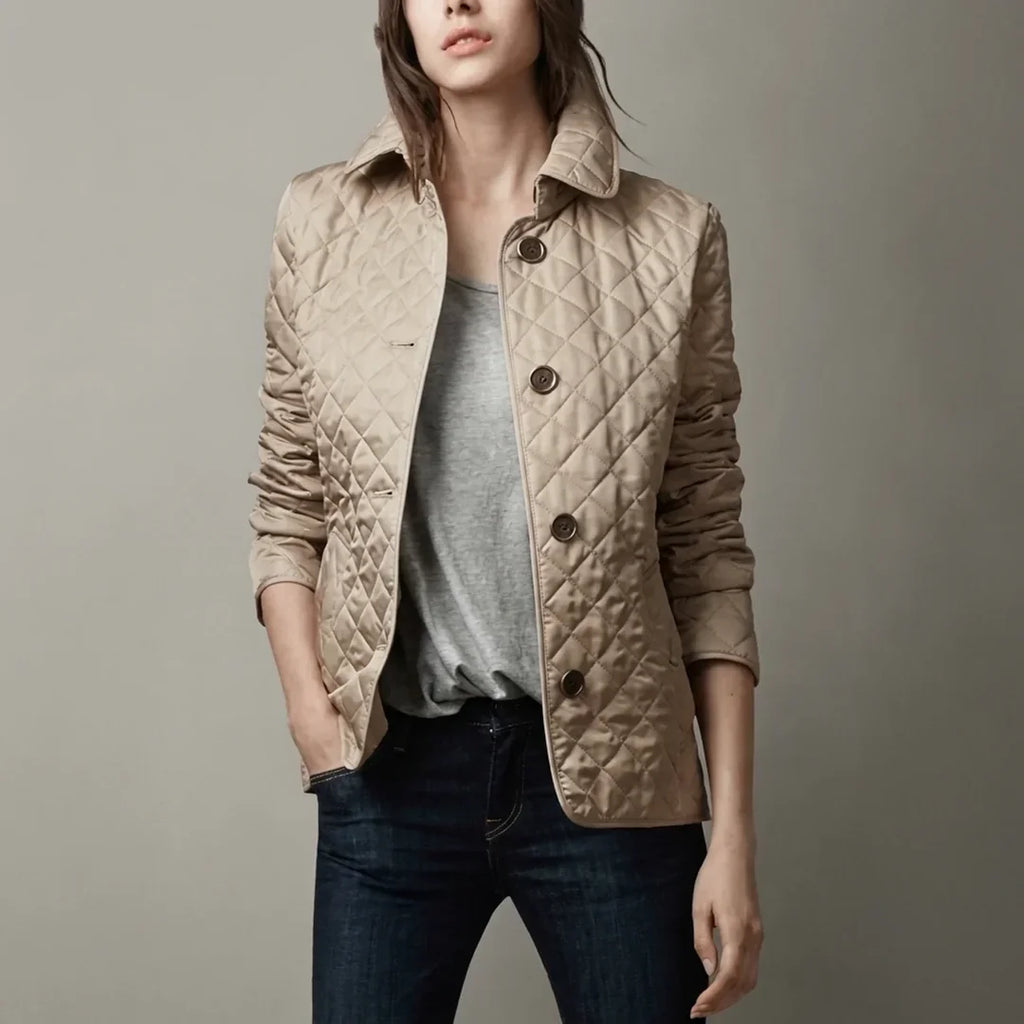 Vianne | Diamond Quilted Jacket