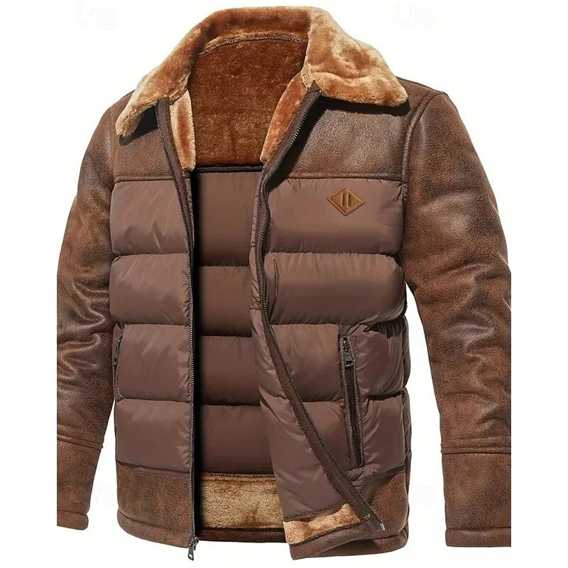Garran | Fur-Collar Quilted Puffer Jacket