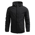 Callum | Men's Lightweight Water-Resistant Hooded Jacket with Full Zip
