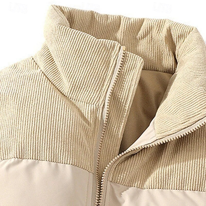 Evren | Stand-Collar Puffer Jacket