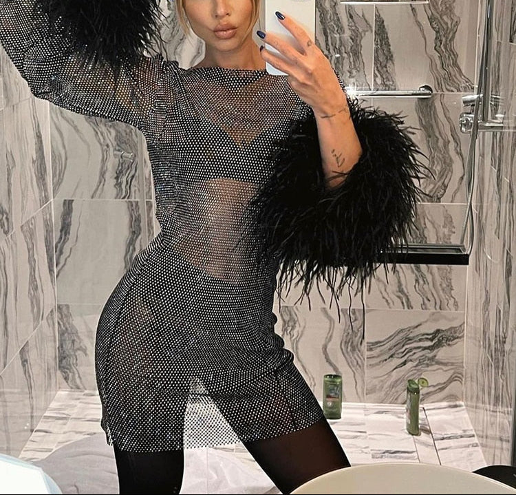 Zelina | Sequin Mini Dress