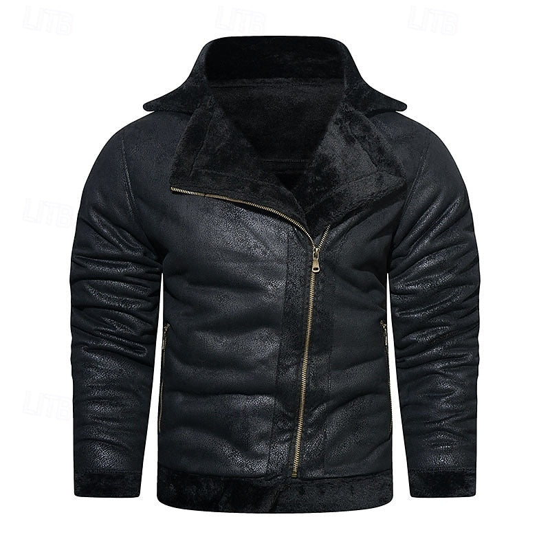 Osric | Rugged Winter Biker Jacket
