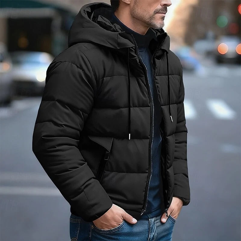 Bastian | Hooded Quilted Puffer Jacket