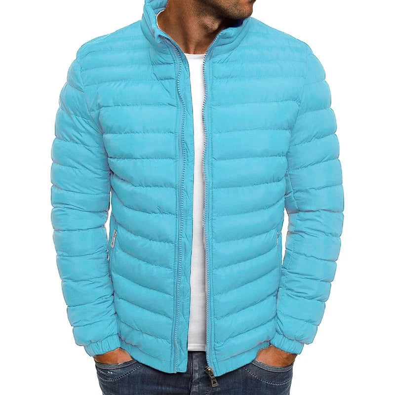 Lennox | Lightweight Quilted Puffer Jacket with Full Zip & Side Pockets