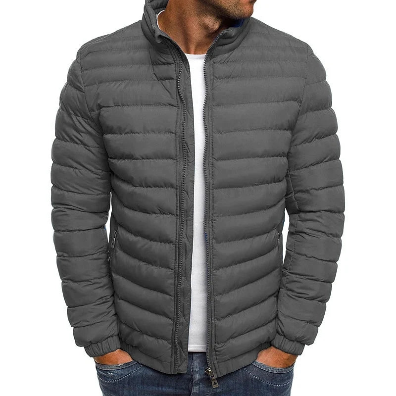 Lennox | Lightweight Quilted Puffer Jacket with Full Zip & Side Pockets